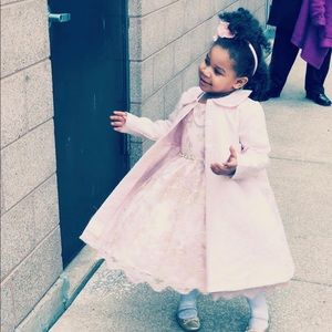 Girls- kid - dress - (3) pieces - size 6x Pink